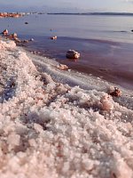 Розовое озеро Торревьеха (Laguna Salada de Torrevieja) фото