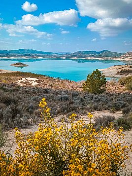 Водохранилище Эмбальсе де ла Педрера (Embalse de la Pedrera) фото 7