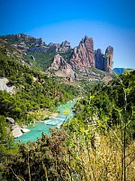 Смотровая площадка на Мальос де Риглос (Mallos de Riglos) фото