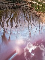 Розовое озеро Торревьеха (Laguna Salada de Torrevieja) фото