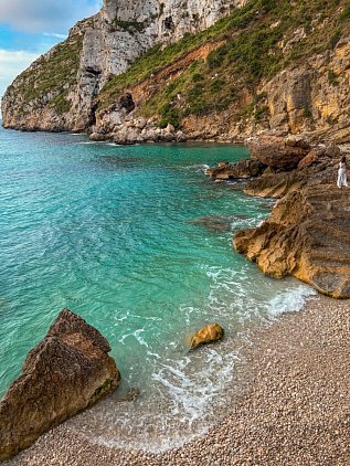Playa de la Granadella fotos 1