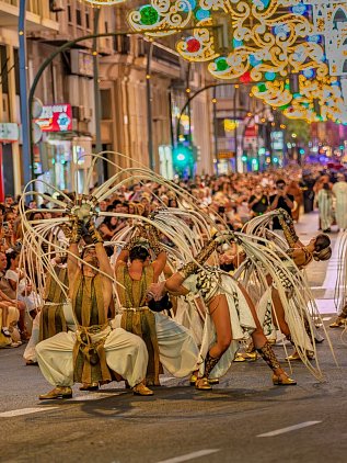 Фестиваль "Мавры и христиане" в Мурсии (Moros y Cristianos) фото 3