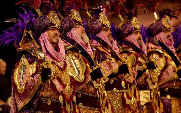 Фестиваль "Мавры и христиане" в Мурсии (Moros y Cristianos)